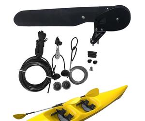 Générique Trolling Motor Steering Kit Heavy Duty Portable Nylon Attachment