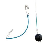 Générique Trolling Snubber - Heavy-Duty Shock Absorber with 360° Swivel | Fishing Line Tension Relief Tool for Kayak Motorboat Marine Diving Freshwater Saltwater Use