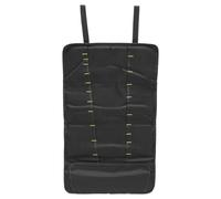 Générique Trousse à Couteaux Cuisine Portable en Tissu Oxford Noir, Grand Rangement Multi-compartiments pour 22 Couteaux, Pochette Résistante à L’usure pour Chefs Itinérants et Bouchers