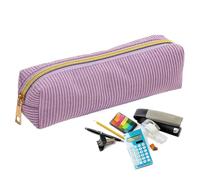 Générique Trousse à Crayon Organisateur, Trousse À Crayons pour Filles, Sac Fourniture en Corde du Roi Couleur Unie Grande Capacité, Étudiant Adolescent Stylos Règle Marqueur