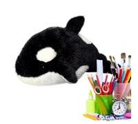 Générique Trousse à Crayons Design Orque Mignonne Peluche Baleine Rangement | Trousse Scolaire pour Ados Filles Garçons pour École Collège Bureau Garçons Filles Adolescent