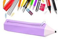 Générique Trousse à Crayons en Silicone, Trousse à Crayons Mignonne pour - Pochette à Crayons étanche en Silicone - Trousse de Rangement aux Couleurs Vives pour collégiens, collèges et lycéens