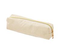Générique Trousse à Crayons en Tissu Côtelé Pencil Case pour Garçons, Filles Portable Côtelé Trousse avec Fermeture Eclair Multicolore Côtelés Trousses De Papeterie pour École,Bureau,Voyage