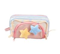 Générique Trousse À Crayons Poche | Grande Trousse De Rangement | Sac À Coloriage Fournitures pour Règle Gomme Feutre Notes Collantes Voyage Anniversaire Crèche