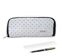 Générique Trousse à Crayons Simple, Etui à Crayons pour École, Pochette Organisatrice Cosmétique Souple pour Stylo Ciseaux Règle Gomme Carnet Bureau Université École Voyage Artistes Étudiants
