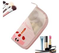 Générique Trousse À Maquillage Debout,Imperméable, Pliable, Antitache,Pochette organisatrice Brosse à Dents | pour Rouge À Lèvres Voyage Salle De Bain Hôtel Plein Air Camping Courts Séjours Salle