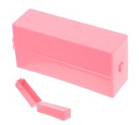 Générique trousse à ongles support de support de perceuse à ongles support de vernis à ongles étui porte-embout accessoires de perceuse à ongles morceaux d'ongles peu d'ongle Plastique rose