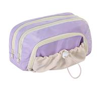 Générique Trousse Crayons Grande Capacité avec 3 Compartiments - Sac De Papeterie Organisateur pour Fourniture Scolaire Et De Bureau