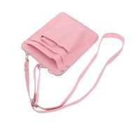Générique Trousse de Composition Fleuriste Pochette Banane Ajustable, Ciseaux de Précision en PU, Paquet Outil Bandoulière Rose pour Jardinage et Organisation D’Outils Professionnels