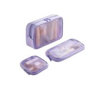 Générique Trousse de Maquillage multifonctionnelle à Grille visuelle, Sac numérique, Sac de beauté pour Le Corps, Sac de Rangement pour Bijoux et Lunettes | Violet