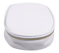 Générique Trousse de Maquillage Portable en Cuir Miroir Intégré pour Rouge à Lèvres, Petite Pochette Pratique et Élégante pour Festival ou Voyage