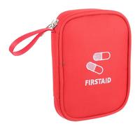 Générique Trousse de Secours Portable Compacte et Facile à Transporter Rouge en Tissu Oxford pour Moto et Yacht, Famille Collègues