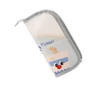 Générique Trousse De Toilette Debout pour Voyage,Imperméable Portable Pliable | Pochette pour Brosse À Dents,pour Papeterie Brosse À Dents Rouge À Lèvres Voyage Hôtel Camping Plein Air Gym Et