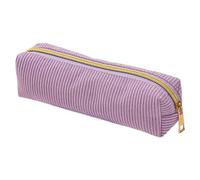 Générique Trousse d'école Stylos Corduroy Couleur Unie Grande Capacité | Pochette à crayons pour filles Contient stylos, gomme, règle, bloc-notes pour adolescents, étudiants, adultes