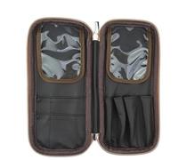 Générique Trousse Décontracté Rose en PU à Pinceaux de Maquillage Légère et Compacte Design Pratique pour Voyage des Femmes