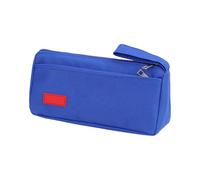 Générique Trousse Double Compartiment Scolaire Imperméable Oxford, Bleu