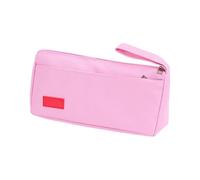 Générique Trousse Double Compartiment Scolaire Imperméable Oxford, Rose