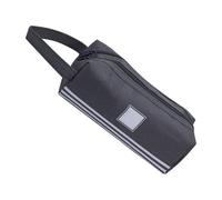Générique Trousse Double Compartiment Scolaire Toile, Trousse à Crayons Grande Capacité avec 2 Compartiments pour Fille Garcon, Portable Trousse Crayon Pencil Case avec PoignéE pour ÉCole Et Bureau
