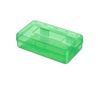 Générique Trousse Plastique Transparente Grande Capacité Rangement Bureau | Couvercle clipsé sécurisé, Grand espace de stockage, Design transparent moderne, Empilable pour gagner de la place