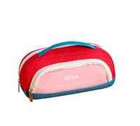 Générique Trousse Scolaire Extensible en Oxford,Transparente Étudiants | Toile Oxford Résistante,Deux Modes D’utilisation,Rangement Multi Couches