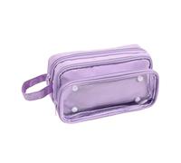 Générique Trousse Scolaire Fille Primaire Cm2 Trousse Double Fille Primaire | Multifonction Plumier Pochette Multifonction Pour Marqueurs Organisation Maximale Pour École & Quotidien