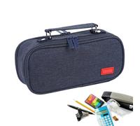 Générique Trousse Scolaire Lycée - Pochette À Crayon Portable Grande Capacité,Pochette à Stylos pour Bibliothèque Atelier Maison Dortoir Poterie Salle de Classe Loisirs Créatifs Extérieur Bureau