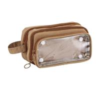 Générique Trousse Transparente Grande Capacité Rangement Études Bureau | Transparente visibilité immédiate,Grande capacité surprenante,Matière résistante facile nettoyable,Léger compact multi-usage