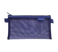 Générique Trousse Transparente Mesh Grande Capacité Lot 9 Couleurs | Grande capacité de rangement, Léger et compact, Idéal pour études, bureau ou voyage, Contenu visible en un coup d'œil