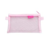 Générique Trousse Transparente Mesh Grande Capacité Lot 9 Couleurs | Grande capacité de rangement, Léger et compact, Idéal pour études, bureau ou voyage, Contenu visible en un coup d'œil