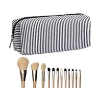 Générique Trousses à Crayons | Trousse Scolaire en Seersucker Organisateur de Bureau,Pochette Zippée pour Pinceaux Maquillage Et Stylos | Salle de Classe Bureau Scolaire Art Vacances