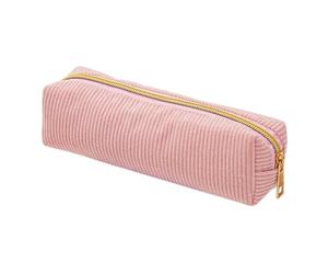 Générique Trousses Scolaire | Trousse À Crayons Esthétique | Pochette De Bureau Uni en Corde du Roy pour Élèves Stylos Gomme Règle Marqueur Carnet