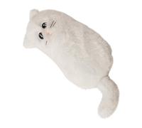 Générique Trousses Scolaires, Rangement Forme Chat Peluche Cartoon, Trousse Grande Capacité, pour Ados Filles Garçons École Bureau Voyage Crayons