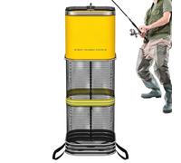 Générique Trout Landing Net Trap - Fish Trap,Bait Net for Angling Casting |for Kayak Shore Lake Pond River Beach Carp Crappie Trout Bass