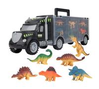Générique Truck Toy, Dinosaur Figures, Transport Fun Educational Play Imaginative Exploration Interactive Learning, Play Set Fun for Birthday Children's Day Thanksgiving 15.75x3.94x3.35inches