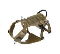 Générique Truelove Escape Proof Pet Harness No Pull Reflective Adjustable Soft Padded Vest Service Dog Handle Climbing TLH7011(Army Green,M-Chest 56-69CM)