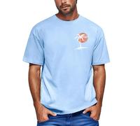 Générique Tshirt Running Homme Plantes Palmiers Imprimé Chemise Randonnée Manche Courte Hawaienne Regular Chemises Mode Bodybuilding T Shirt Homme Lot Col Rond Funky Acheter en Ligne, XXL