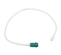 Générique Tube de Pompe à Succion Manuelle Rallongé et Épais, Tuyau de Remplacement Blanc Laiteux de 62 CM pour Ventouses, Accessoire Portable pour Séances de Kinésithérapie et Détente, Kit