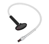 Générique Tube de Rechange pour Défroisseur Vapeur avec Buse Métallique et Brosse Multifonction, Clip Étanche, Compatible Nombreux Modèles, Accessoire de Remplacement pour Éliminer Plis