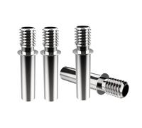 Générique Tubes Anti-Chaleur Hotend Lisses en Acier Inoxydable, 4 pièces, pour Impression 3D Ender3Neo, Tubes Anti-Chaleur, Installation Facile