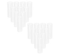 Générique Tubes Isolants en Plastique Accessoires de Batterie Lot de 20 Manchons Adaptateurs Polyvalents Isolation Thermique pour Batterie 18650 pour Lampe de Poche