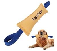 Générique Tug Toy for Dogs, Bite Pad Training Equipment, Sturdy Chew Toy with 2 Strong Handles, Interactive Exercise Tool for Medium Large Dog, Strength Building, Playtime, and Dog Training