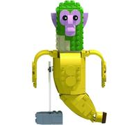 Générique Tung Tung Tung Sahur Figure,Italian Brainrot Figures,Tralalero Tralala Building Blocks,Building Toy Set,Collectible Figure,for Collection and Decoration (Chimpazini Bananini)