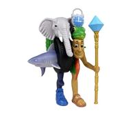 Générique Tung Tung Tung Sahur Figure Toy,Italian Brainrot Figures,Tralalero Tralala Figure,Desk Decorations Gifts for Colleagues and Friends (E1)