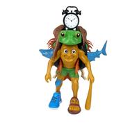 Générique Tung Tung Tung Sahur Figure Toy,Italian Brainrot Figures,Tralalero Tralala Figure,Desk Decorations Gifts for Colleagues and Friends (L)