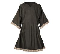 Générique Tunique pour Homme Costume de Viking - Chemise Manches Courtes Simple Hommes médiévale Cosplay T-Shirts - Déguisement de Guerre - pour Carnaval, Chevalier, Guerrier, Renaissance