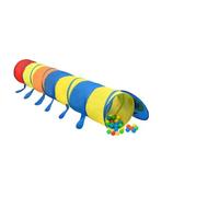 Générique Tunnel de Jeu pour Enfants avec 250 balles Multicolore 245 cm,Jeux & Jouets,Jeux de Plein air,Tentes & Tunnels d'activités,Multicolore,3.22 KG,3107760