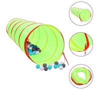 Générique Tunnel de Jeu pour Enfants avec 250 balles Vert 175cm Polyester,Jeux & Jouets,Jeux de Plein air,Tentes & Tunnels d'activités,Vert,2.96 KG,3107758