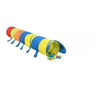 Générique Tunnel de Jeu pour Enfants Multicolore 245 cm Polyester,Jeux & Jouets,Jeux de Plein air,Tentes & Tunnels d'activités,Multicolore,1.22 KG,93685