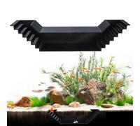 Générique Tunnel pour Aquarium - Amovible Souterrain Décoratif,Tunnel À Crevettes D'Aquarium - pour La Reproduction en Souterrain des Betta Et pour L'Observation des Habitats d'eau Douce Et d'eau