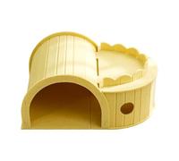 Générique Tunnel pour Chat Tube D'Activité pour Chaton Lit en Feutre pour Chat Tapis de Jeu Caché Assemblage Facile avec Concept Compact Adapté Aux Chats D', Jaune